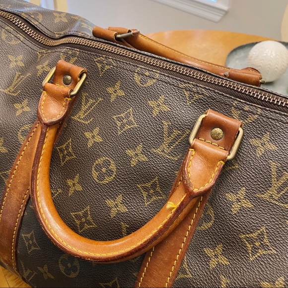 Louis Vuitton Keepall Bandouliere 50 // Vintage - Picture 3 of 16